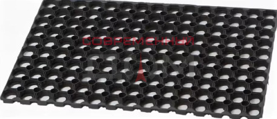 Коврик придверный 500х800 резиновый "решетка"